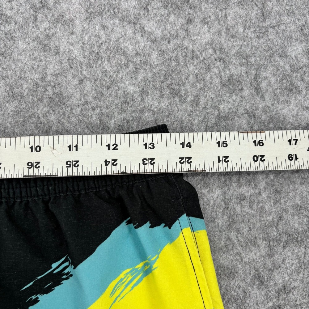 Chubbies Mens Swim Trunks Small 7 Inch Inseam Multicolor Brushstroke Black Teal - Picture 5 of 11